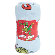 Grinch fleece blanket for sale  WORTHING