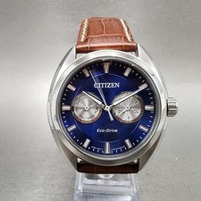 Relógio Citizen Eco-Drive masculino 41 mm mostrador azul tom prata data do dia 8725-S108772 funciona comprar usado Relógio Citizen Eco-Drive masculino 41 mm mostrador azul tom prata data do dia 8725-S108772 funciona comprar usado  Enviando para Brazil