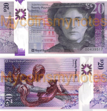 BANCO DE ESCOCIA, £20 LIBRAS, 2021, P-NUEVO, POLÍMERO, nueva firma, UNC, usado comprar usado  Enviando para Brazil
