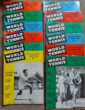 REVISTA MUNDIAL DE TÊNIS VINTAGE 1956 ANO INTEIRO (12 REVISTAS) comprar usado  Enviando para Brazil
