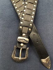 Ceinture rivets vintage d'occasion  Vaucresson