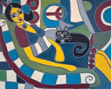 Kleyman tableau xxl d'occasion  Elne
