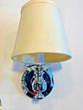 Pair polished chrome for sale  Mount Kisco
