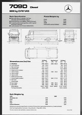 Mercedes benz 709d for sale  UK