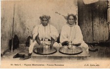 Cpa femmes marocaines d'occasion  Expédié en France