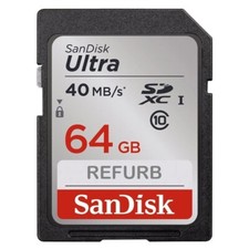 Cartão de memória flash SanDisk 64GB ultra SDXC SDHC SD classe 10 40MB/s 266x comprar usado  Enviando para Brazil