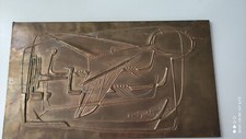 Plaque cuivre laiton d'occasion  France