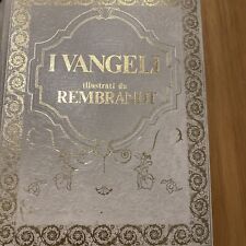 Vangeli illustrato rembrandt usato  Napoli