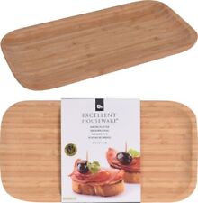 Bamboo wooden serving for sale  SUNBURY-ON-THAMES