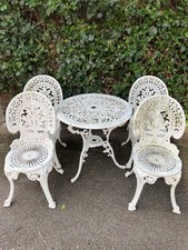 Cast aluminium bistro for sale  SUDBURY