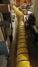 Americ 25 pés Duto de ventilação com 12" de diâmetro, preto/amarelo, P/N 1125 comprar usado  Enviando para Brazil