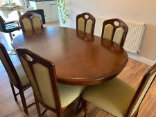 Hardwood furniture set for sale  SUNBURY-ON-THAMES