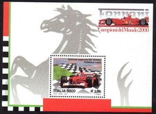 Italia 2001 foglietto usato  Firenze