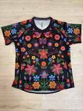 Blusa de ciclismo feminina Cycology ciclismo Frida manga curta GG preta multicolorida comprar usado Blusa de ciclismo feminina Cycology ciclismo Frida manga curta GG preta multicolorida comprar usado  Enviando para Brazil
