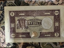 Banconota 1000 lire usato Banconota 1000 lire usato  Nicotera