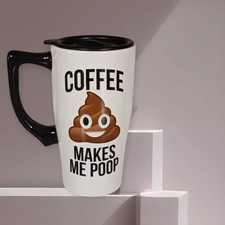 Ceramic travel mug for sale  Richland Center