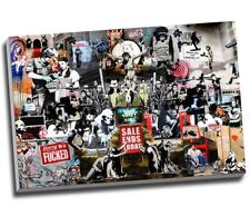 Banksy collage montage for sale  LONDON