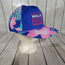 Usado, Chapéu ajustável raro vintage Hillen usado tijolo demolição corda floral Snapback comprar usado  Enviando para Brazil