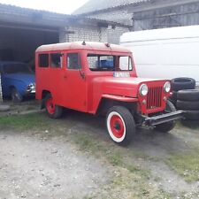 willys cj3  1955 overland straż pożarna na sprzedaż  PL