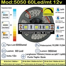 Striscia led watt usato  Italia