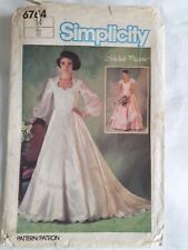 Simplicity sewing pattern for sale  SWADLINCOTE