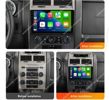 Rádio de carro 9"" para Ford Escape 2007-2012 Android 14 GPS NAVI WIFI Carplay 6G+128G comprar usado  Enviando para Brazil