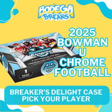 Jerrick Gibson - 2025 Bowman Chrome U Football - 10 Box Breakers Delight Case comprar usado Jerrick Gibson - 2025 Bowman Chrome U Football - 10 Box Breakers Delight Case comprar usado  Enviando para Brazil