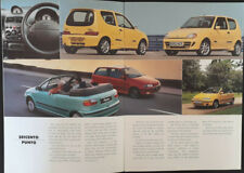 Fiat range brochure for sale  BOURNE