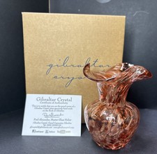 Gibraltar crystal glass for sale  OKEHAMPTON