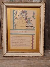 Vintage mother poem for sale  Sun City Center