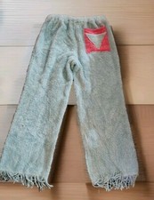  Calça Palazzo Vintage Tecido Chenille Franja , usado comprar usado  Enviando para Brazil