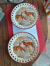 Assiettes decoratives ancienne d'occasion  Agde