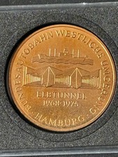 Münze hamburg elbtunnel gebraucht kaufen  Oberasbach