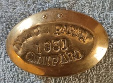 Vintage brass miner for sale  BATH