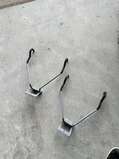 Usado, Par de Rack de Bicicleta Suspenso Garagem Suporte de Parede Rack de Bicicleta Dobrável Garagem Armazenamento de Bicicleta comprar usado  Enviando para Brazil