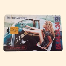 Télécarte peugeot assistance d'occasion  Paris XI