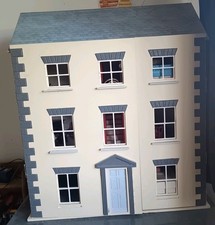 Wooden dolls house. for sale  UPMINSTER