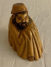 Usado, Escultura antiga esculpida à mão em estatueta de homem poeta chinês Li Bai comprar usado  Enviando para Brazil
