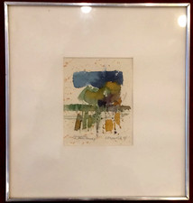 Aquarell komposition grün gebraucht kaufen  München