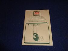 Lister nova grinder for sale  CARNFORTH