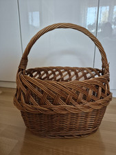 Weidenkorb einkaufskorb rattan gebraucht kaufen  Neuburg a.d.Donau