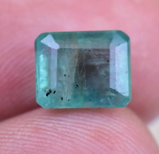 Sin Calentar 1.80CT Verde Natural Esmeralda 9.2MM Certificado Colombia Suelto, usado comprar usado  Enviando para Brazil
