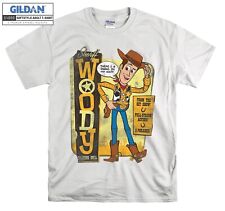 Usado, Camiseta com capuz Disney Pixar Toy Story xerife Woody Talkin masculina feminina unissex AB497 comprar usado  Enviando para Brazil