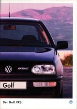 Catalogue Brochure VW Golf VR6 05/1996 Allemagne / Deutschland comprar usado  Enviando para Brazil