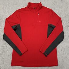 Pullover Nike ACG Dri-Fit 1/4 cremallera para hombre grande rojo elástico golf ropa deportiva segunda mano  Embacar hacia Argentina