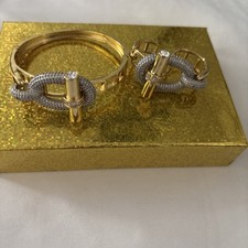 Gold tone bracelet for sale  Middleburg