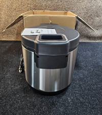 Usado, Aquecedor elétrico de arroz 19L panela interna antiaderente comercial panela de arroz WF-B19S comprar usado  Enviando para Brazil