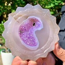 222g naturalagate amethyst for sale  Shipping to Ireland