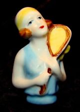 Używany, połowa lalki tenis Half Doll Pincushion Styl Art Deco Styl Art Nouveau porcelana na sprzedaż  Wysyłka do Poland