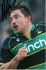 NORTHAMPTON SAINTS RUGBY UNION: HENRY WALKER ASSINADO 6x4 FOTO DE AÇÃO + CERTIFICADO DE AUTENTICIDADE comprar usado  Enviando para Brazil